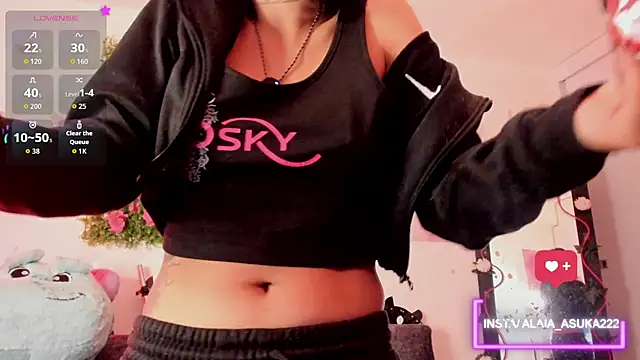 Snapshot of Alaia_Asuka chatting on September 11, 12:44 am Alaia Asuka online show from September 11, 12:44 am