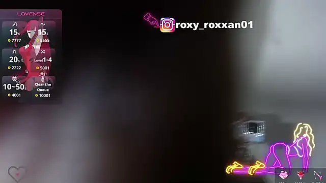roxy roxxan online show from February 15, 1:19 am