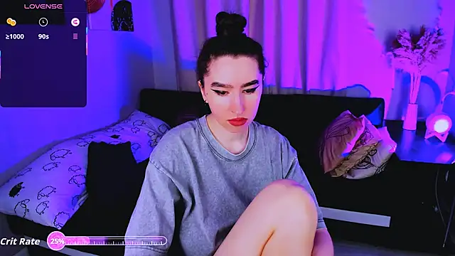 Snapshot of Lily_xBabe chatting on October 1, 6:51 am Lily xBabe online show from October 1, 6:51 am