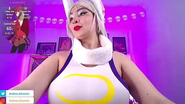 Snapshot of Andrea_Bloomix chatting on October 6, 5:07 pm Andrea Bloomix online show from October 6, 5:07 pm