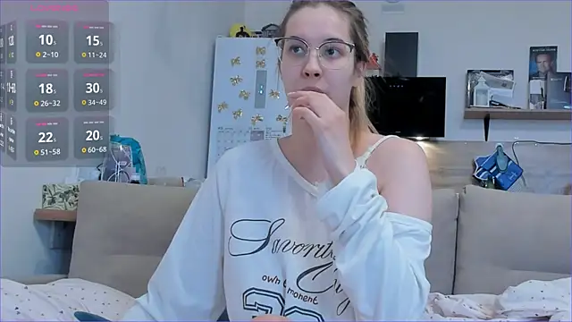 Girl alone home online show from April 9, 6:19 am