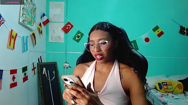 sensitive brunette online show from June 25, 1:05 am