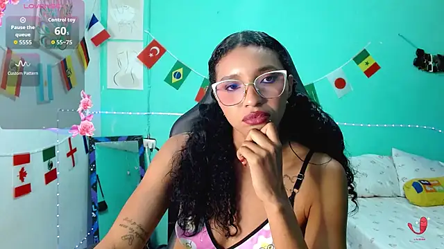 sensitive brunette online show from June 13, 3:04 am