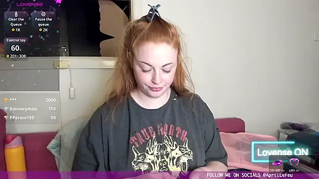 Snapshot of aaprill chatting on September 26, 9:51 am aaprill online show from September 26, 9:51 am