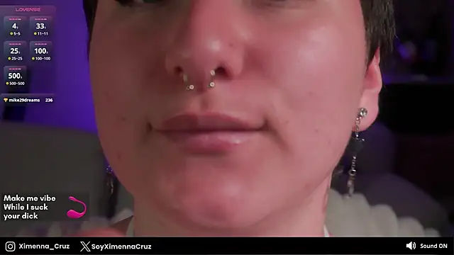 Snapshot of Ximenna_Cruz chatting on October 3, 11:10 pm Ximenna Cruz online show from October 3, 11:10 pm