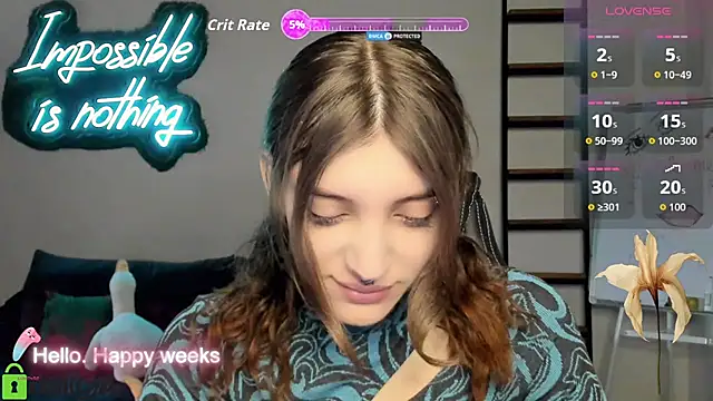 Snapshot of CherryBloom777 chatting on October 10, 6:51 am CherryBloom777 online show from October 10, 6:51 am