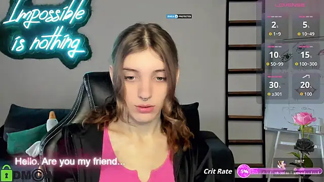 Snapshot of CherryBloom777 chatting on October 2, 6:51 am CherryBloom777 online show from October 2, 6:51 am