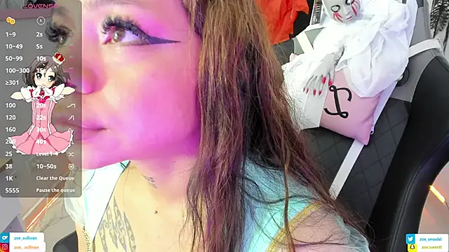 zoesullivan online show from October 24, 9:49 am