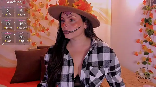 Snapshot of CherryBlossomm_ chatting on October 30, 1:08 am CherryBlossomm online show from October 30, 1:08 am