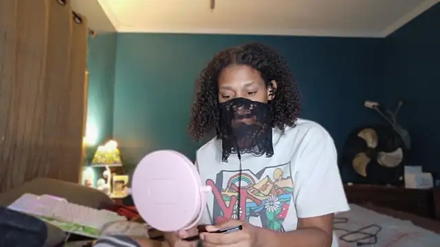 CurlyNony online show from September 25, 10:51 pm