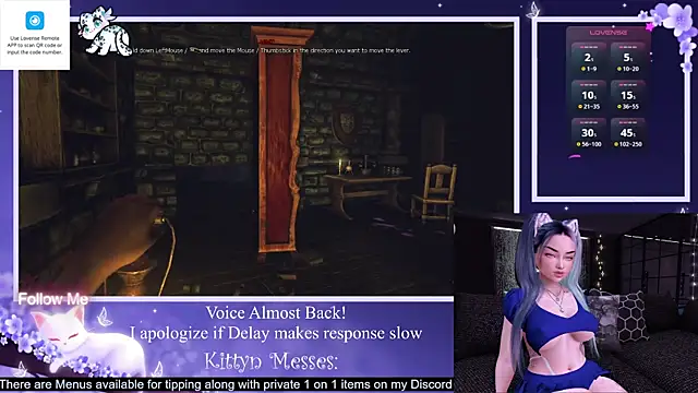 SassyKittyn online show from October 22, 6:07 am