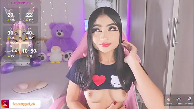 urfavprettygirl online show from October 12, 8:06 am