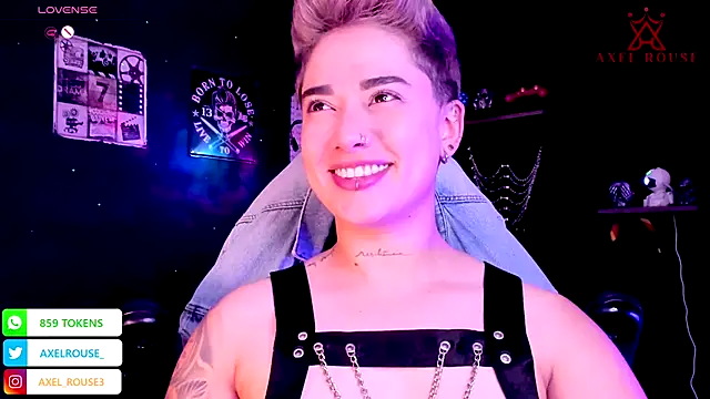 AxelRouse 1 online show from October 3, 11:54 pm