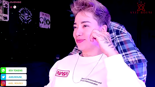 AxelRouse 1 online show from October 8, 4:33 pm