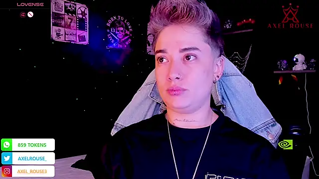 AxelRouse 1 online show from September 26, 1:47 am