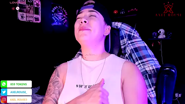 AxelRouse 1 online show from October 15, 12:57 am