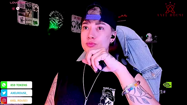 AxelRouse 1 online show from September 19, 7:02 pm