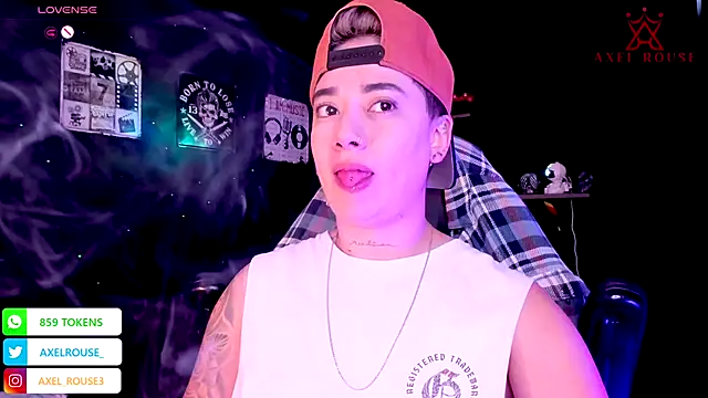 AxelRouse 1 online show from October 9, 5:50 pm