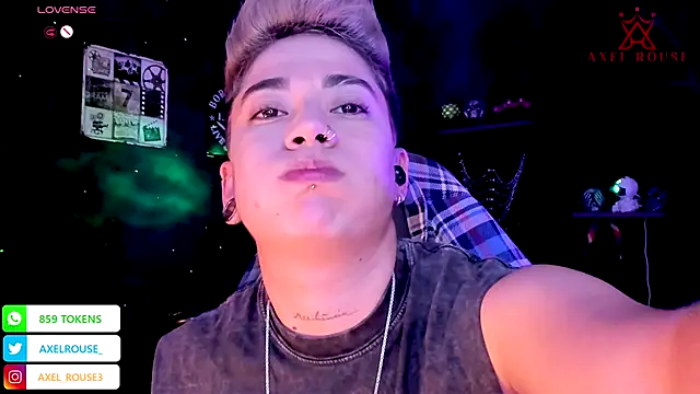 AxelRouse 1 online show from October 20, 8:45 pm