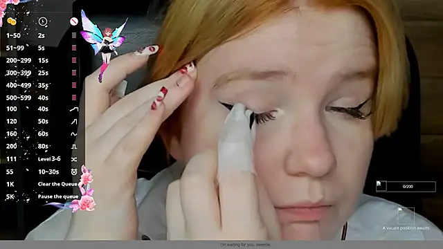 Snapshot of Java_fire chatting on October 2, 9:09 pm Java fire online show from October 2, 9:09 pm