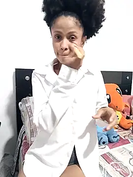 Snapshot of BlairSamy chatting on October 6, 9:30 pm BlairSamy online show from October 6, 9:30 pm