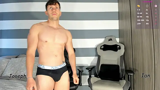 Snapshot of ianandjosephx chatting on October 19, 1:46 pm ianandjosephx online show from October 19, 1:46 pm