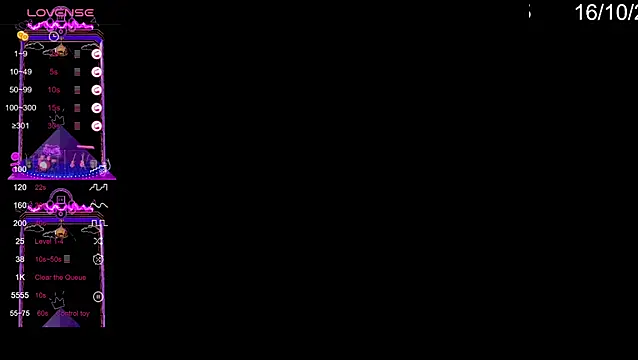 Snapshot of Naughty_Lizeth chatting on October 16, 8:11 pm Naughty Lizeth online show from October 16, 8:11 pm