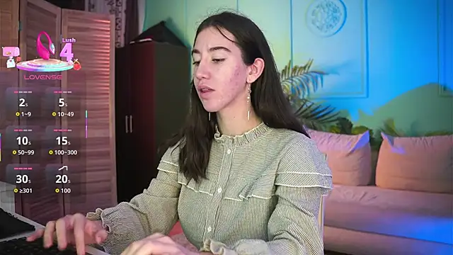 Snapshot of Belle_Via chatting on September 18, 3:54 pm Belle Via online show from September 18, 3:54 pm