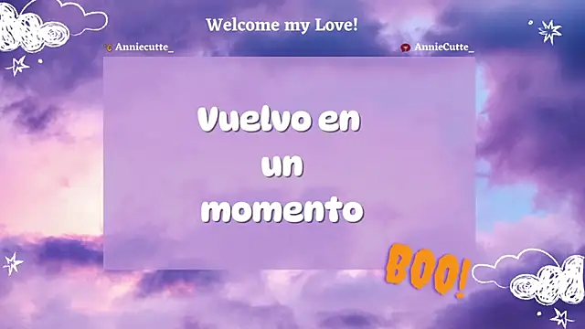 Anniecutte  online show from October 22, 6:57 pm