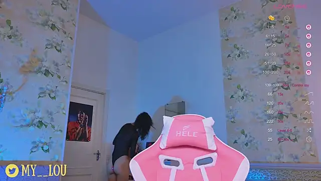 Snapshot of MyLou_ chatting on October 5, 3:06 pm MyLou  online show from October 5, 3:06 pm