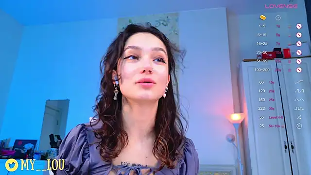 Snapshot of MyLou_ chatting on October 3, 2:11 pm MyLou  online show from October 3, 2:11 pm