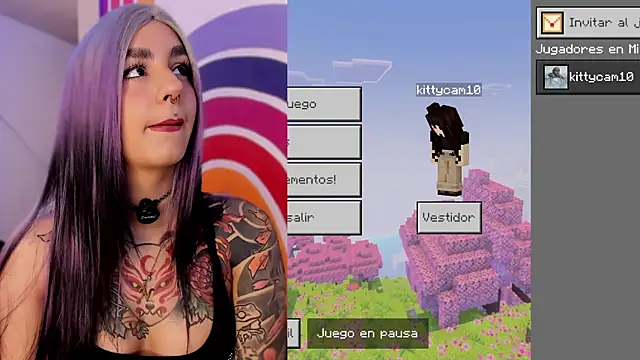 Kittyhell cam online show from September 19, 5:34 pm