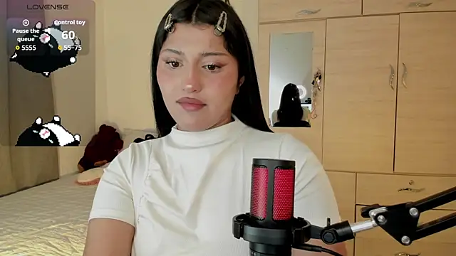 Snapshot of Ju_Kyung chatting on October 8, 1:32 am Ju Kyung online show from October 8, 1:32 am