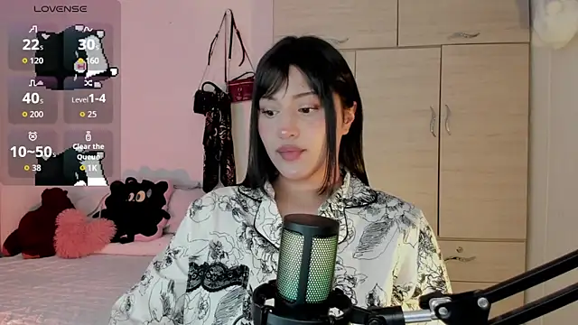 Snapshot of Ju_Kyung chatting on October 6, 1:00 am Ju Kyung online show from October 6, 1:00 am