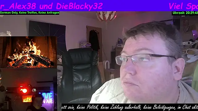 der alex38 online show from January 9, 7:29 pm