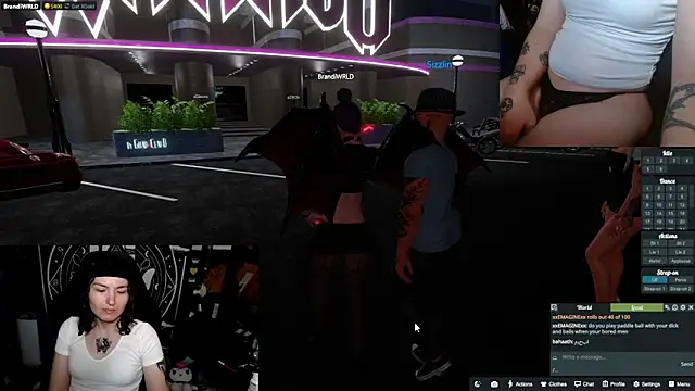 Snapshot of BrandiWRLD_999 chatting on September 13, 7:55 pm BrandiWRLD 999 online show from September 13, 7:55 pm