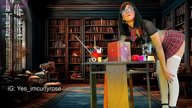 Snapshot of CurlyRose__ chatting on October 31, 1:07 am CurlyRose   online show from October 31, 1:07 am