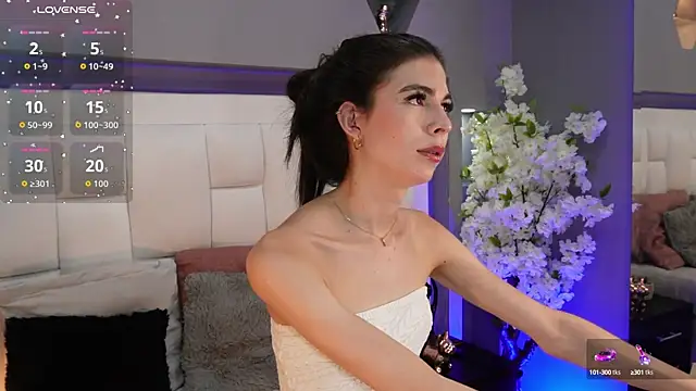 Snapshot of CuteAri chatting on October 11, 8:22 pm CuteAri online show from October 11, 8:22 pm