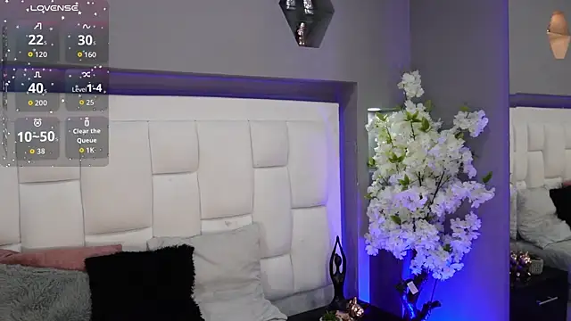 Snapshot of CuteAri chatting on October 12, 8:22 pm CuteAri online show from October 12, 8:22 pm