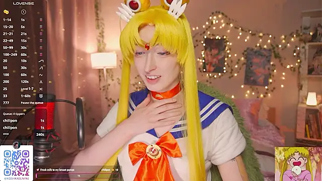 koshkasenpai online show from February 13, 5:20 am