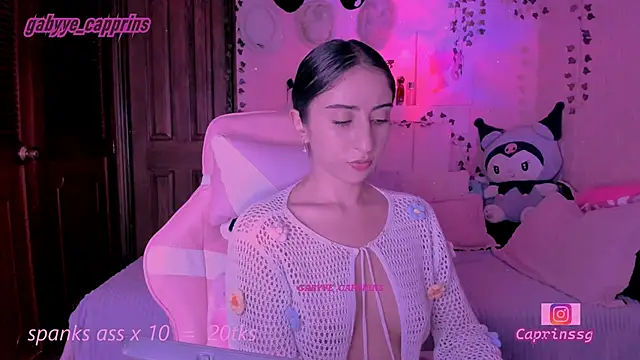 gabyye capprins online show from January 12, 2:06 am