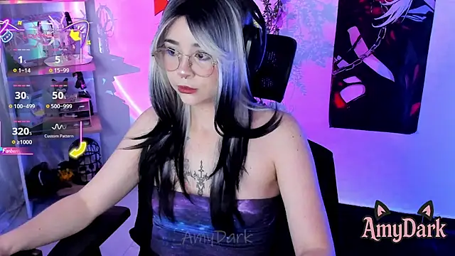  AmyDark online show from March 10, 5:39 pm