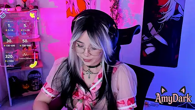  AmyDark online show from February 28, 9:03 pm