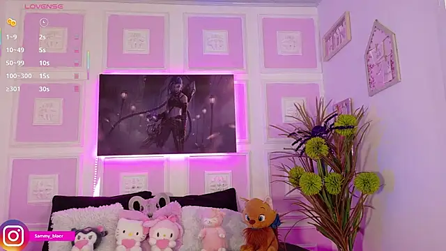 Snapshot of Sammyblaer chatting on October 14, 8:11 pm Sammyblaer online show from October 14, 8:11 pm