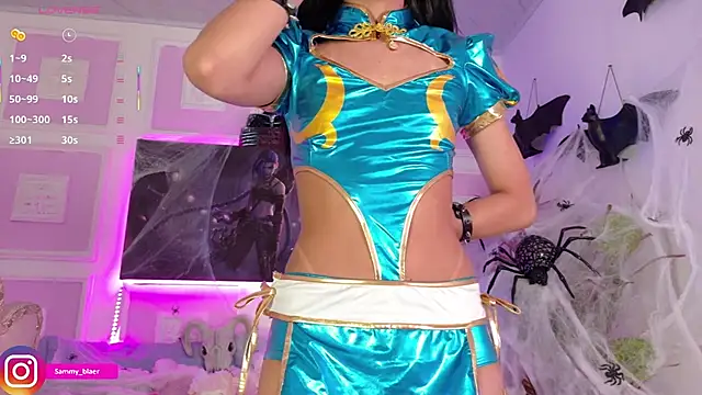 Snapshot of Sammyblaer chatting on October 28, 8:14 pm Sammyblaer online show from October 28, 8:14 pm