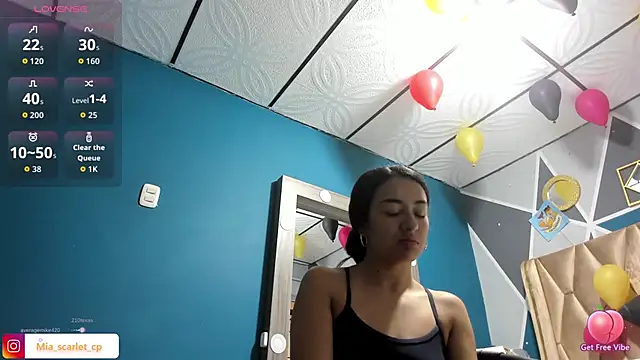 Snapshot of Mia_scarlet69 chatting on October 2, 12:10 pm Mia scarlet69 online show from October 2, 12:10 pm