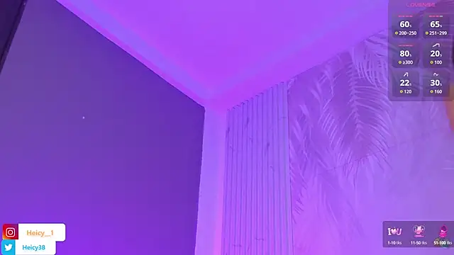 Heicy    online show from September 19, 8:30 pm