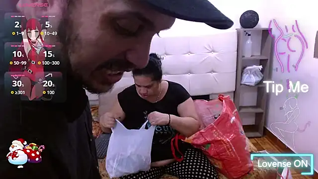 Candy and Jh0n online show from November 25, 3:41 am