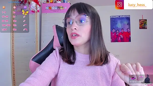 Lucyy-hess online show from March 19, 7:07 pm