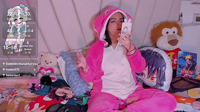 Snapshot of MorganitaX chatting on October 2, 2:44 pm MorganitaX online show from October 2, 2:44 pm